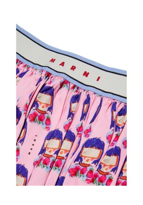 Gonna con stampa MARNI KIDS | M01861 M00WH0M354